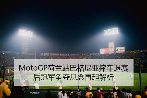 MotoGP荷兰站巴格尼亚摔车退赛后冠军争夺悬念再起解析